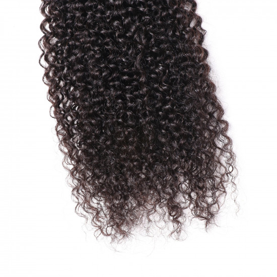 Preciousluxuryhair Hair 1 Bundle Kinky Curly Human Hair Weaves 100% Human Hair