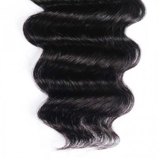 Preciousluxuryhair Hair 1 Bundle 100% Human Virgin Hair Loose Deep Wave