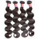 Preciousluxuryhair Hair 100% Peruvian Body Wave Hair 4 Bundles with 13*4 Lace Frontal, 8A Preciousluxuryhair Human Hair