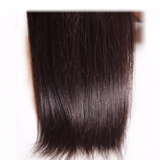 Brazilian Straight Hair 4 Bundles with 13*4 Lace Frontal, 8A Grade Preciousluxuryhair Virgin Hair