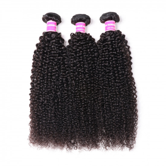 Preciousluxuryhair Hair 3 Bundles Brazilian Kinky Curly Hair Bundles On Sale 100% Human Hair