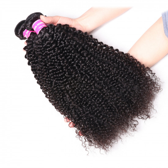 Preciousluxuryhair Hair 3 Bundles Brazilian Kinky Curly Hair Bundles On Sale 100% Human Hair