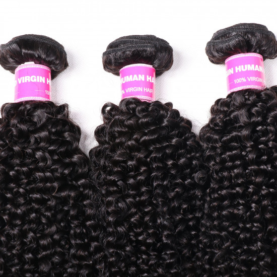 Preciousluxuryhair Hair 3 Bundles Brazilian Kinky Curly Hair Bundles On Sale 100% Human Hair