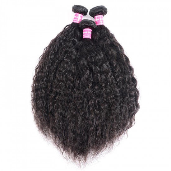 Preciousluxuryhair Hair 3 Bundles Super Wave Hair, Double Weft Human Hair Weave