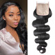 Preciousluxuryhair 4x4 Fake Scalp PU Lace Silk Base Lace Closure Pre-Plucked Body Wave