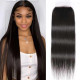 Preciousluxuryhair 5x5 HD Lace Closure Straight Hair Deep Parting Transparent Lace Closure Invisible Knots Human Hair Closure