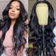 Preciousluxuryhair 5x5 HD Lace Closure Wigs Invisible Transparent HD Lace Body Wave Human Hair Wigs Pre Plucked Baby Hair