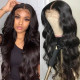 Preciousluxuryhair 9A Grade 13 By 4 Pre-plucked Transparent Lace Front Wigs With Baby Hair Body Wave 150% Density Human Hair Wigs