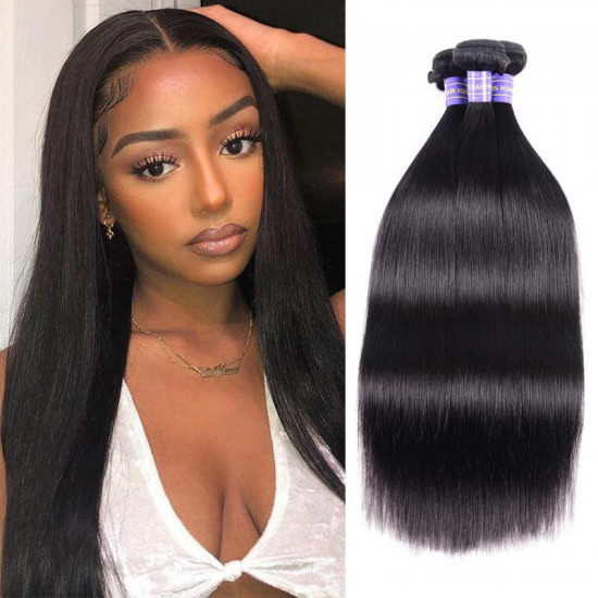 Preciousluxuryhair Affordable Remy Human Hair Straight Hair Bulk Order For Wholesale Business 5pc/10pc Hair Bundles