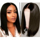 Preciousluxuryhair Short Bob Wigs Pre-Plucked Lace Front Wigs Virgin Human Hair Wigs 130% 150% Density