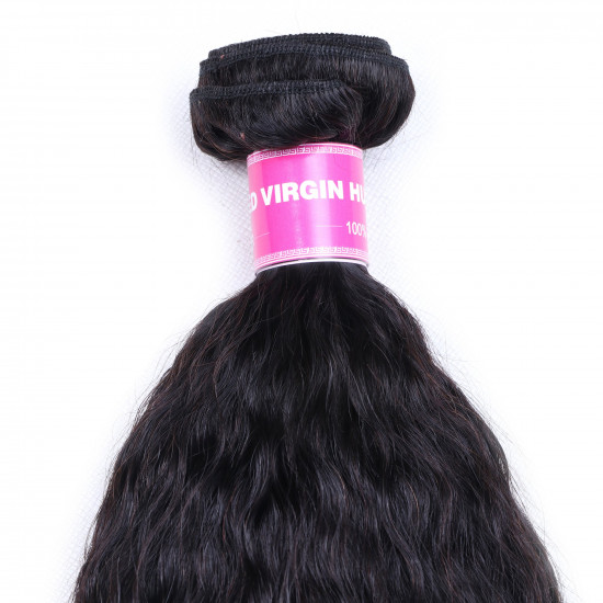 Preciousluxuryhair Hair 1 Bundle Kinky Straight Human Hair Weaves  On Sale  100% Human  Hair