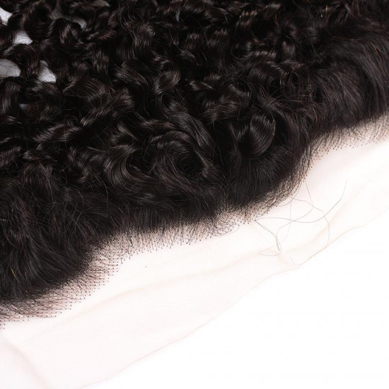 Preciousluxuryhair Hair Curly Hair Transparent 13*4 Ear to Ear Lace Frontal