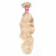 Preciousluxuryhair Hair 613 Blonde Virgin Human Hair Extension Body Wave Bundles 10-24 Inch 1PCS