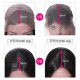 Preciousluxuryhair Hair 9a Grade Natural Pre-plucked Long Curly Transparent Lace Front Wigs 100% Human Hair 180% Density