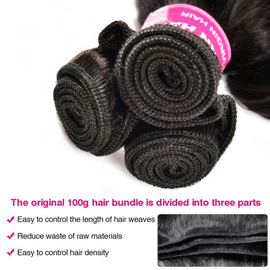 Preciousluxuryhair Hair Brazilian Funmi Curl Loose Wave, Double Drown Human Hair Bundles On Sale