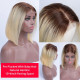 Preciousluxuryhair Hair New Fashion 9A T4/613 Lace Front Ombre Bob Wigs 13*4 150% Blonde Bob Hair Wig