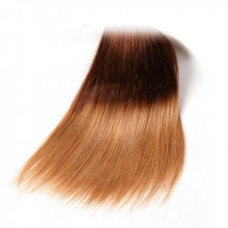 Preciousluxuryhair Hair Ombre Straight Hair Weave 1 Bundle T1B/4/27 Color 16