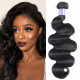 Preciousluxuryhair Hair Body Wave Hair 1 Bundle Peruvian/Malaysian/Brazilian Remy Hair Black Human Hair Bundle 8-30 Inches