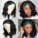 Preciousluxuryhair Headband Bob Wigs Body Wave Glueless Human Hair Wigs 150% Density Easy Wear & Go Wigs