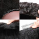 Preciousluxuryhair High-Quality Jerry Curly Human Hair Half Wigs Glueless Wigs with Random Gift Headband