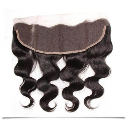 Preciousluxuryhair Peruvian Body Wave 3 Bundles with 13*4 Ear to Ear Lace Frontal 100% Human Hair