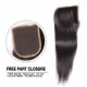 Preciousluxuryhair Virgin Peruvian Hair Straight Hair 4 Bundles With 4*4 Lace Closure, Hotsale Peruvian Hair Weaves