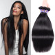 Preciousluxuryhair Hair Affordable Remy Human Hair Peruvian Straight Hair Bundles 3pcs/Pack 100% Unprocessed Human Hair Weave