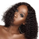 Preciousluxuryhair Short Bob Curly Lace Front Human Hair 130% 150% 180% Density Cute Short Bob Lace Front Wigs Curly Hair For Black Women