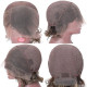 Preciousluxuryhair Short Hair Highlights Colour Free Part 13x4 Lace Front Bob Wigs 150% Density