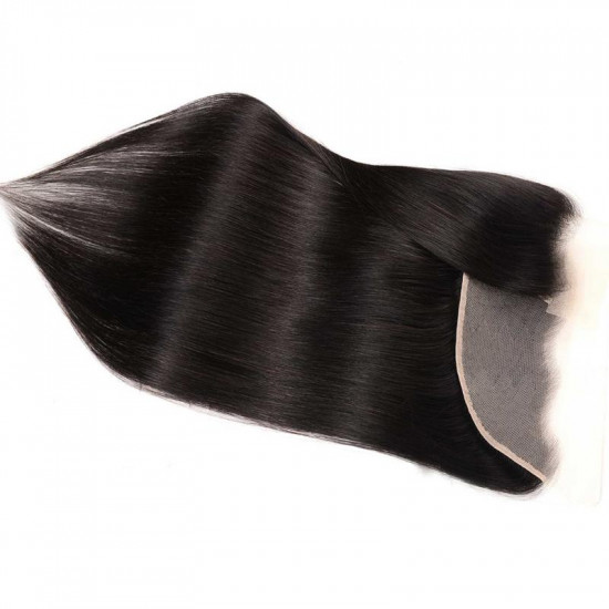 Preciousluxuryhair Hair Straight Hair Transparent 13*4 Ear to Ear Lace Frontal