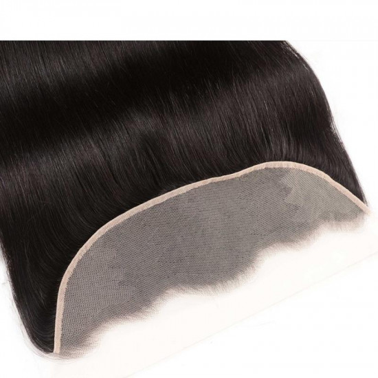 Preciousluxuryhair Hair Straight Hair Transparent 13*4 Ear to Ear Lace Frontal