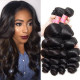 Preciousluxuryhair Hair Peruvian Loose Wave Bundles 3pcs/lot- 100% 7A Virgin Hair Extensions