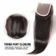 Preciousluxuryhair Hair Brazilian Straight Hair 4 Bundles With Lace Closure, 100% Unprocessed Human Weaves