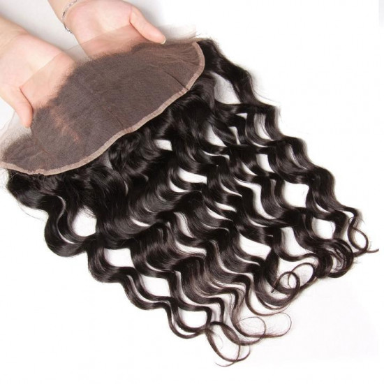 Preciousluxuryhair Hair Virgin Natural Wave 13*4 Ear to Ear Lace Frontal 1pcs/lot